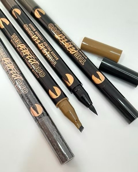 Producto - DELINEADOR PINK 21 EN FIBRA NEGRO + DELINEADOR DE CEJAS