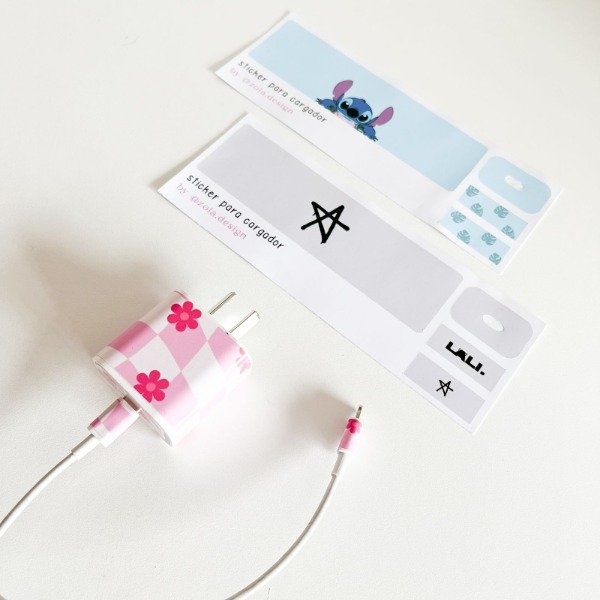 Producto - STICKER PARA CARGADOR IPHONE