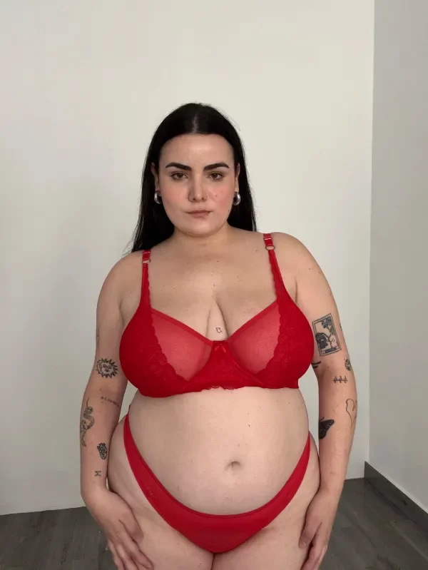 Producto - conjunto india rojo