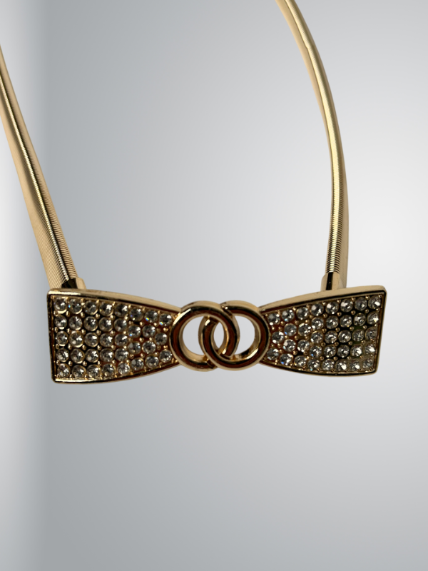 Producto - caderin elastizado moño con detalles - 1