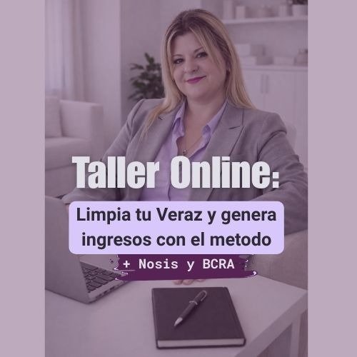 Producto - Taller Online: STOP VERAZ: Tu Libertad Crediticia y tu Nueva Salida Laboral
