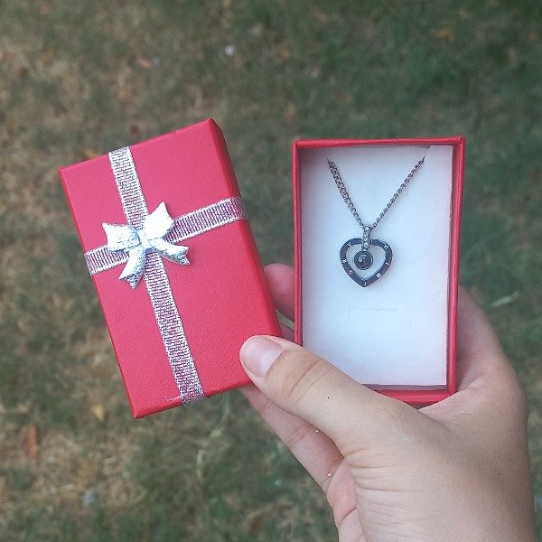 Producto - Collar TE AMO en 100 idiomas