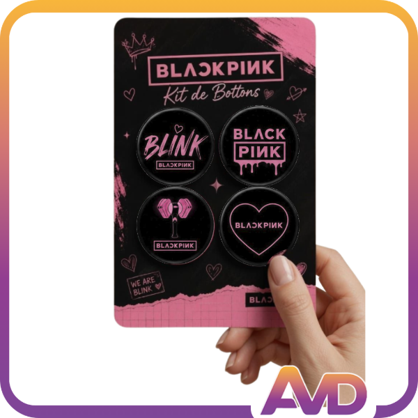 Producto - Pins Black Pink
