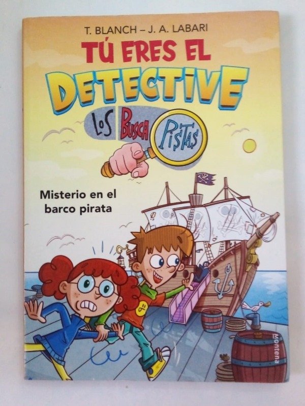 Producto - Tú eres el detective Misterio en el barco pirata - Blanch Labari - Montena 2023