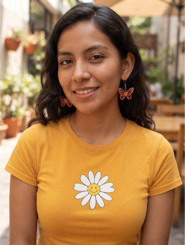 Producto - Aros Mariposa Pontiac / Naranja Valencia - 0