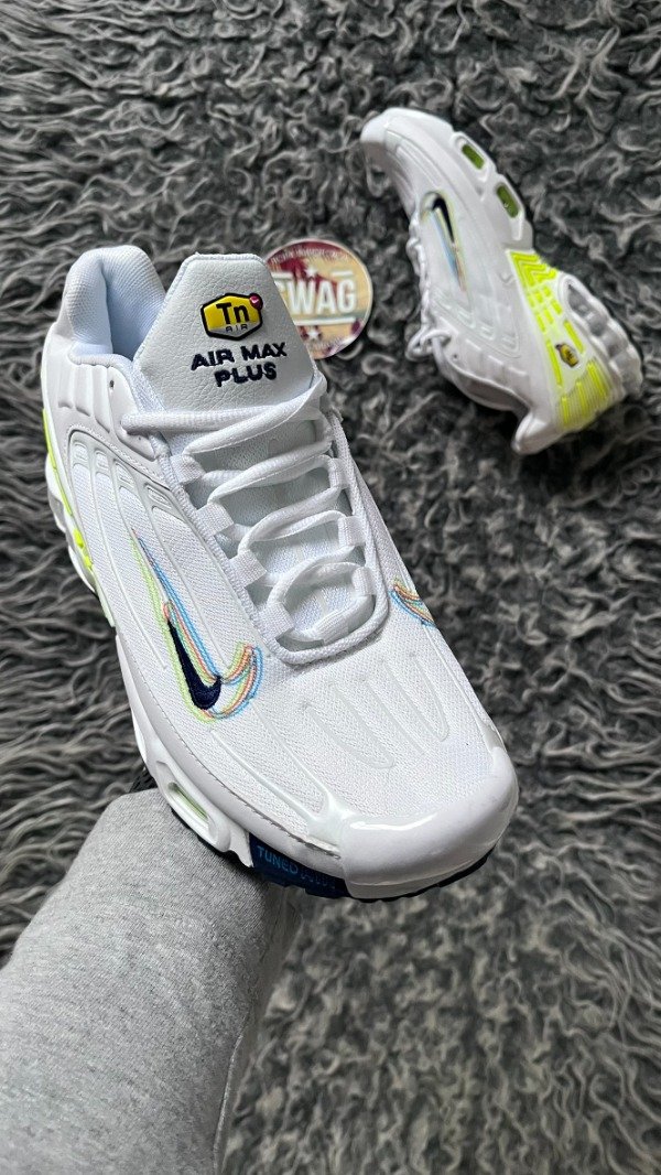 Producto - AIR MAX TN PLUS III 3D SWOOSH WHITE VOLT - 1