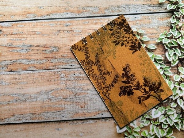 Producto - Anotador tamaño A6 - Botánica Vintage