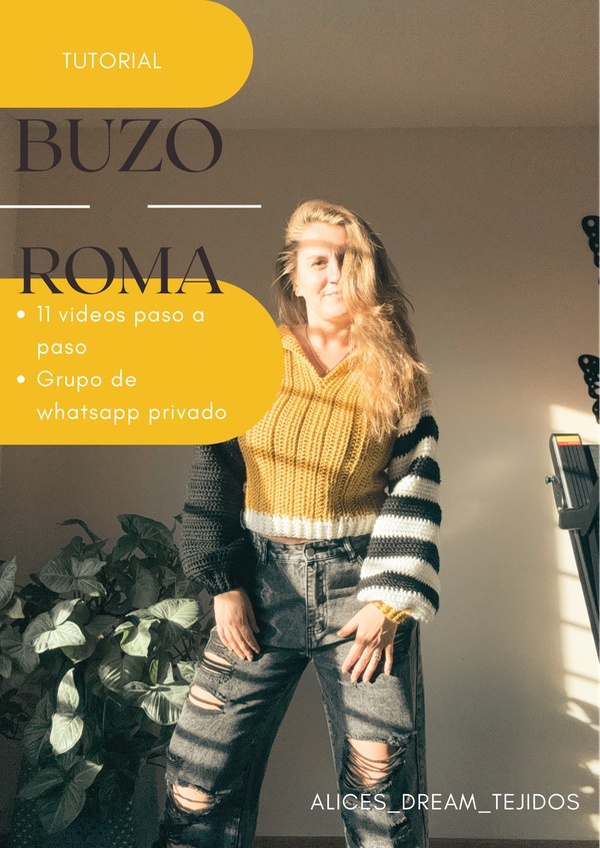 Producto - Tutorial Buzo Roma