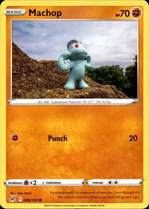 Producto - Machop - 086/196 - Lost Origin
