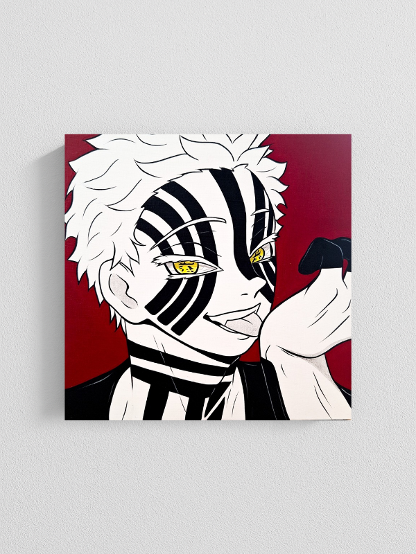 Producto - Cuadro Akaza  -Kimetsu no yaiba-