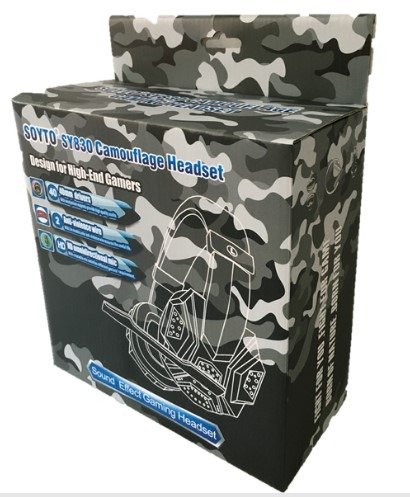 Producto - AURICULAR GAMER CAMUFLADO