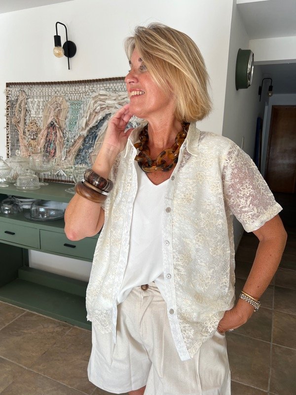 Producto - Camisa encaje import