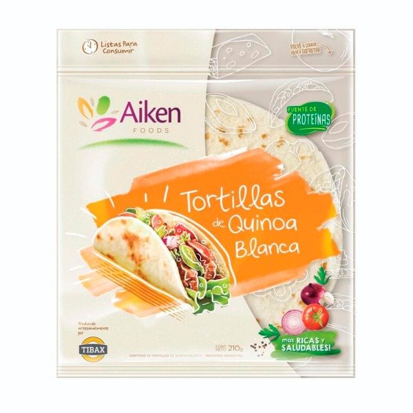Producto - Tortillas de Quinoa Blanca - Aiken