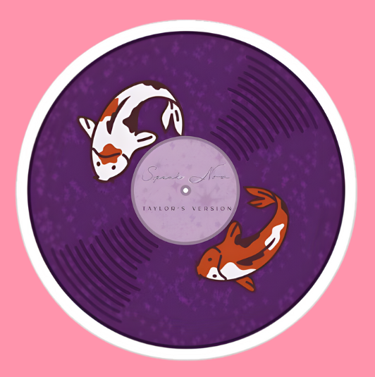 Producto - Speak Now Disco Sticker