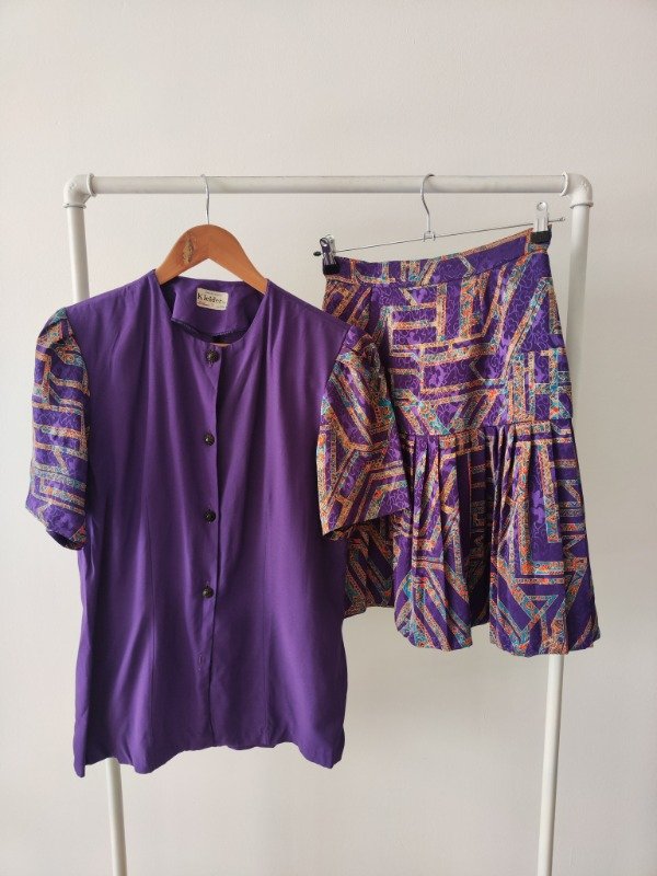 Producto - Conjunto Lila con Estampas