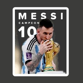 Producto - Messi, diez carta 160