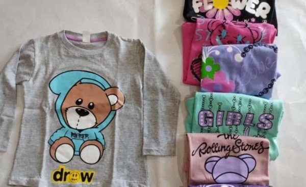 Producto - REMERA DE NIÑA ALGODON PREMIUM