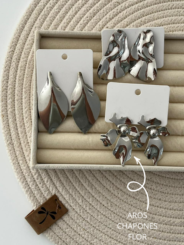 Producto - AROS CHAPONES FLOR