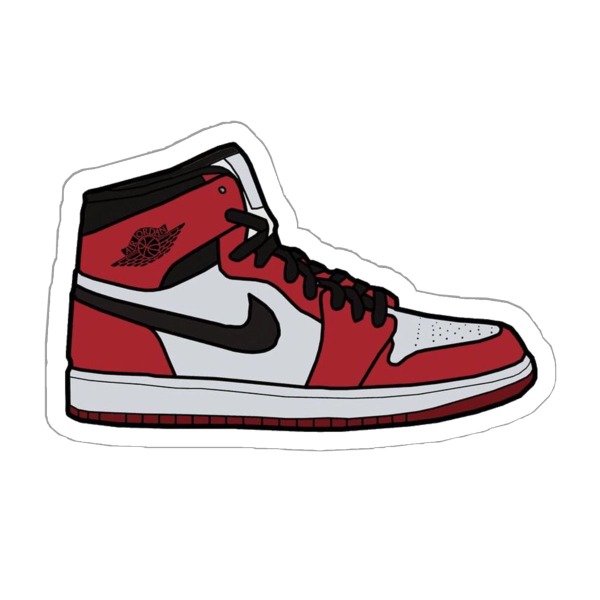 Producto - Sticker Nike Air Jordan 1