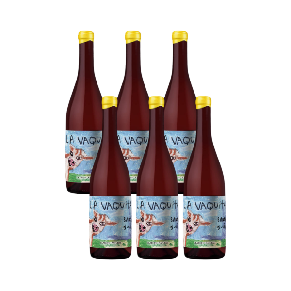 Producto - Vino La Vaquita Clarete Natural Orgánico (Caja x 6un.)