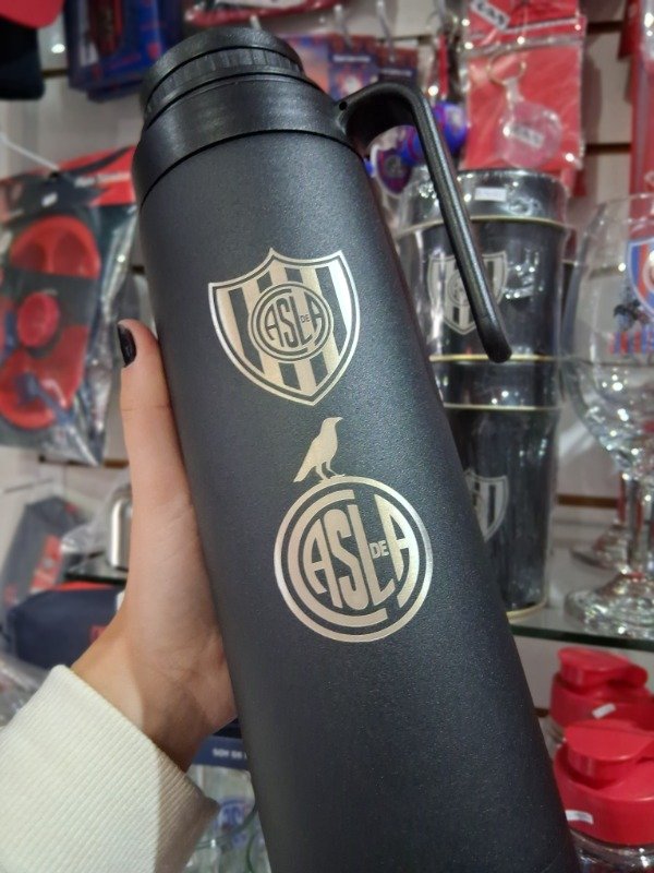 Producto - Termo con manija San Lorenzo negro - 1