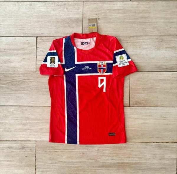 Producto - CAMISETA NORUEGA IMPORTADA TITULAR 2026 #9 HAALAND - 0