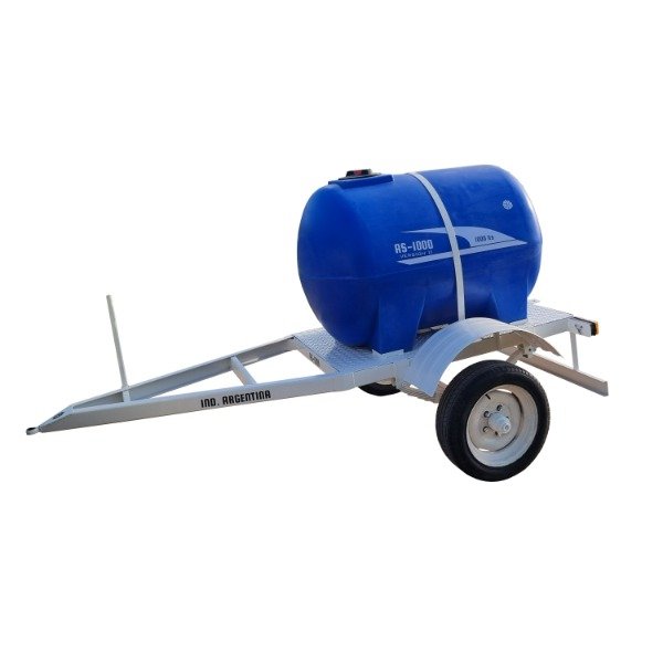 Producto - ACOPLADO CON TANQUE PLÁSTICO 1000 LTS - 1 EJE