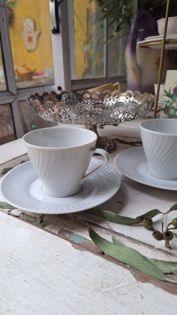 Producto - Juego de té p/3 blanco - 2