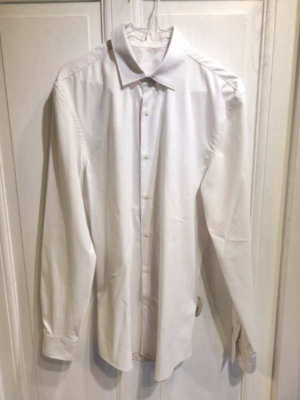 Producto - Camisa blanca lisa Talle S/M - PRECIO: 24X