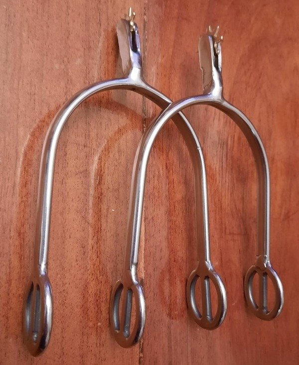 Producto - E  010 - Espuelin con estrella de bronce