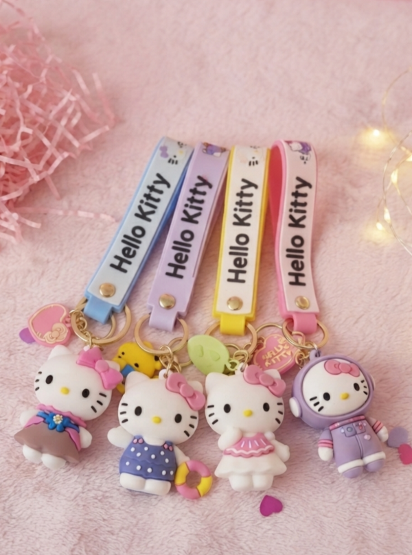 Producto - Kit Hello Kitty 2 Premium: Peluche Taza Tote bag Stickers Llavero y Mascarilla - 3