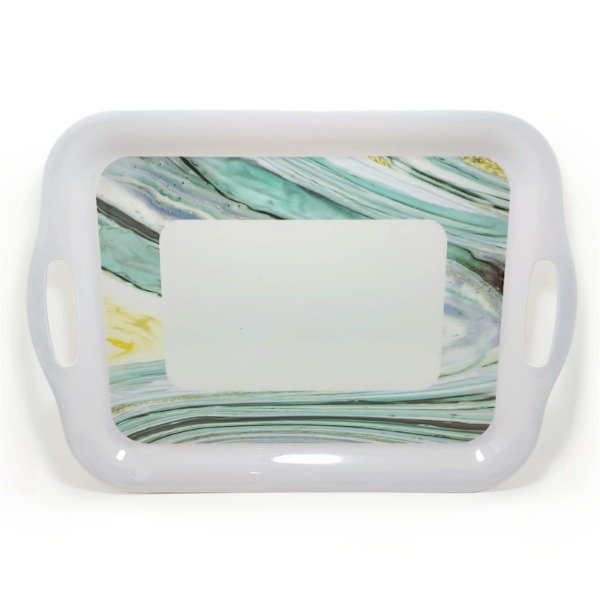 Producto - SM BANDEJA RECTANGULAR 30CM(75114)MARMOL