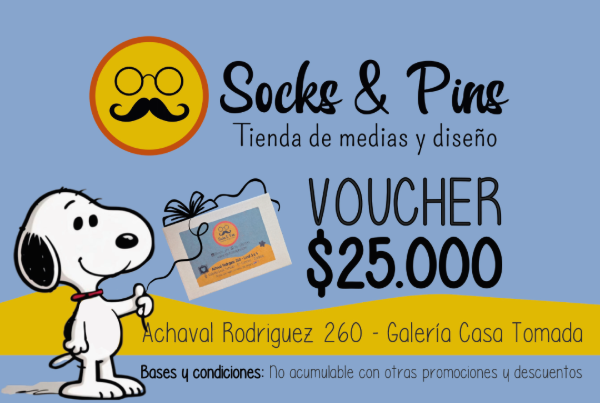 Producto - Socks Gift Card x 25mil
