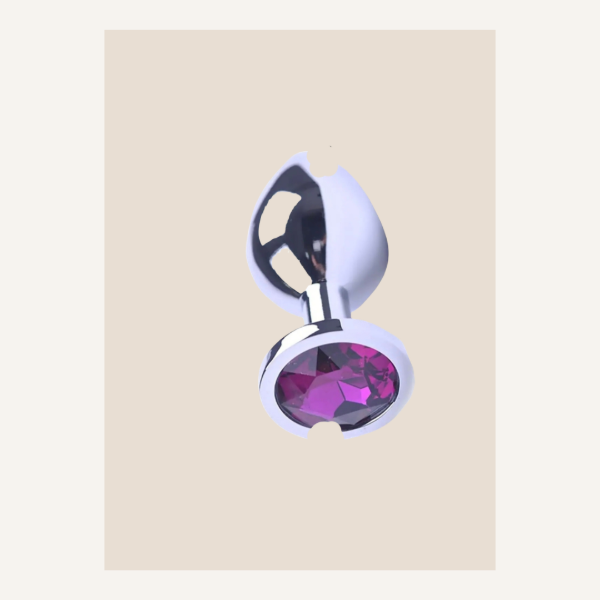 Producto - Plug Anal Metálico Small con Strass - 0