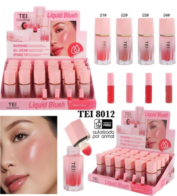 Producto - Rubor liquido Tei (x 3 unidades)