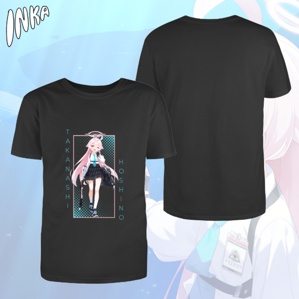 Producto - Remera - Takanashi Hoshino (Blue archive)