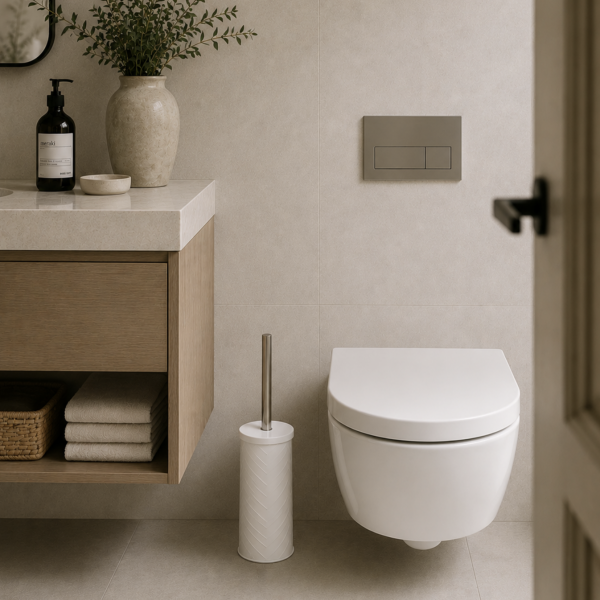 Producto - Cepillo Para Baño 38 cm Blanco
