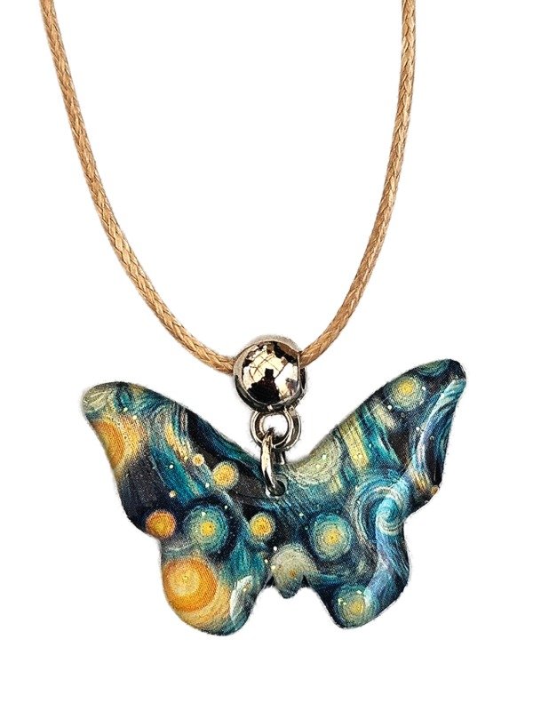 Producto - Colgante Mariposa. Colección Animales de Poder. Amuleto de Buena Suerte