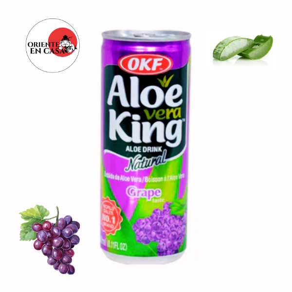 Producto - Aloe vera King uva (240 ml)