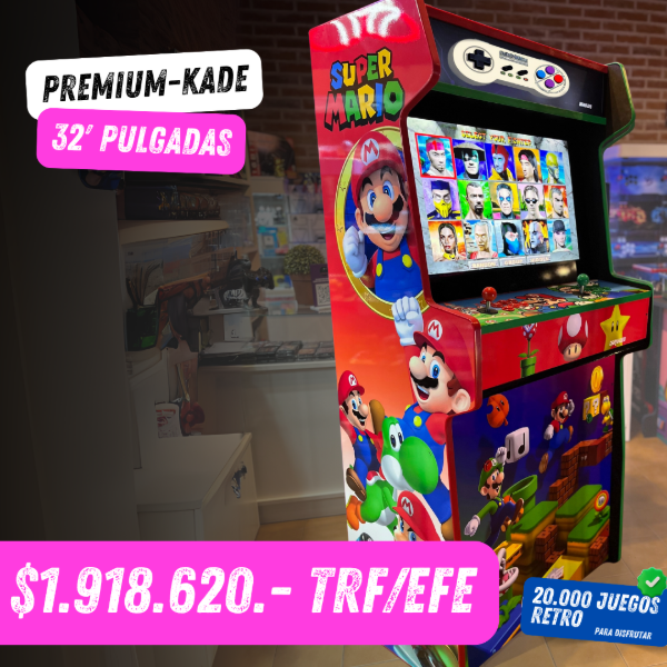 Producto - ARCADE PREMIUM 32'' MARIO + LUIGI
