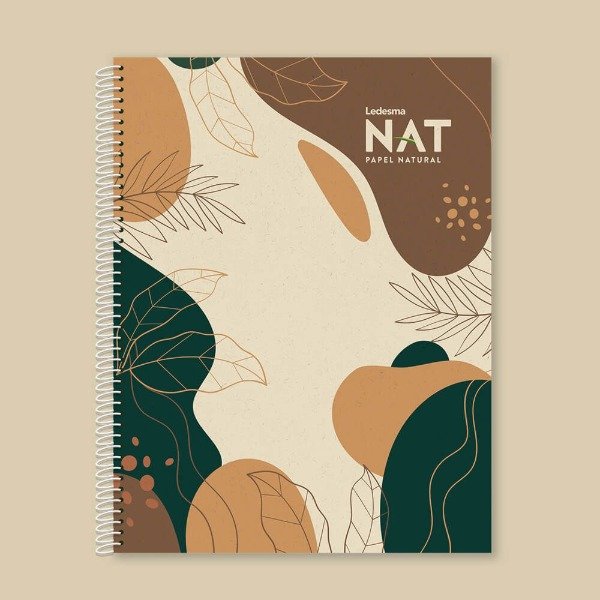 Producto - CUADERNO LEDESMA NAT 16/21 C/ESPIRAL X 70 HJS. RAYADO
