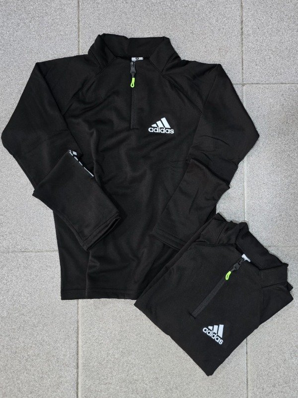 Producto - Buzo Térmico Medio Cierre Adidas Tela Lycra Niño