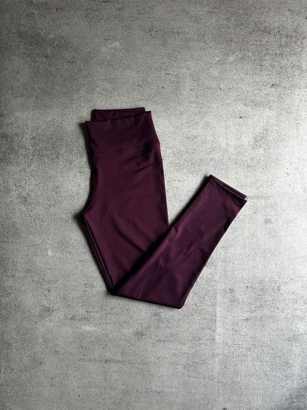 Producto - calza larga microfibra malbec