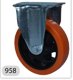 Producto - Rueda de Polipropileno y Poliuretano - Soporte fijo - RH958