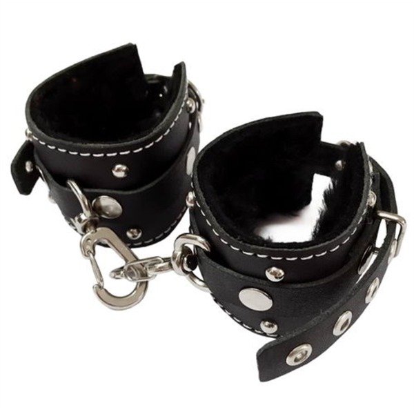 Producto - Esposas Negras Con Peluche
