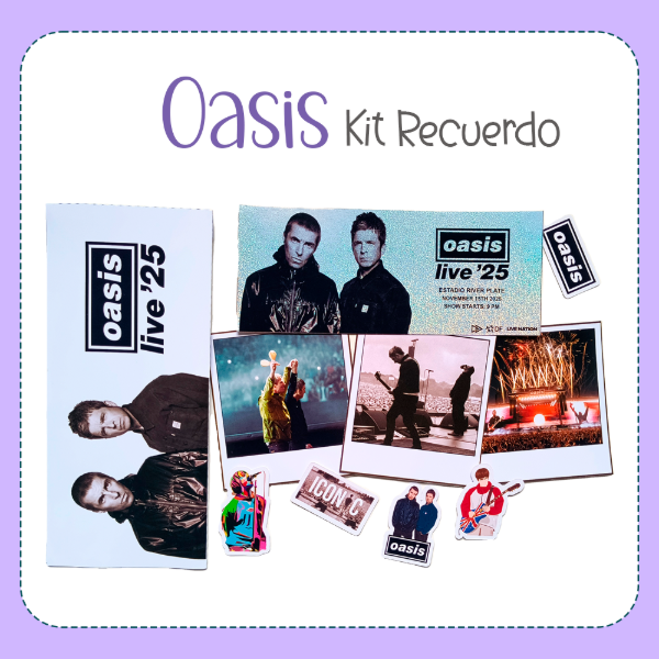 Producto - Kit Recuerdo - Oasis Live 2025