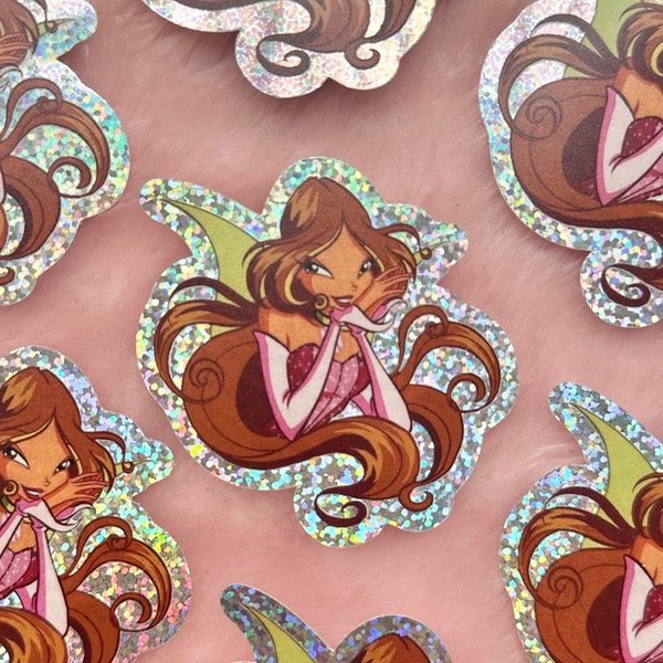 Producto - Sticker Club Winx Flora