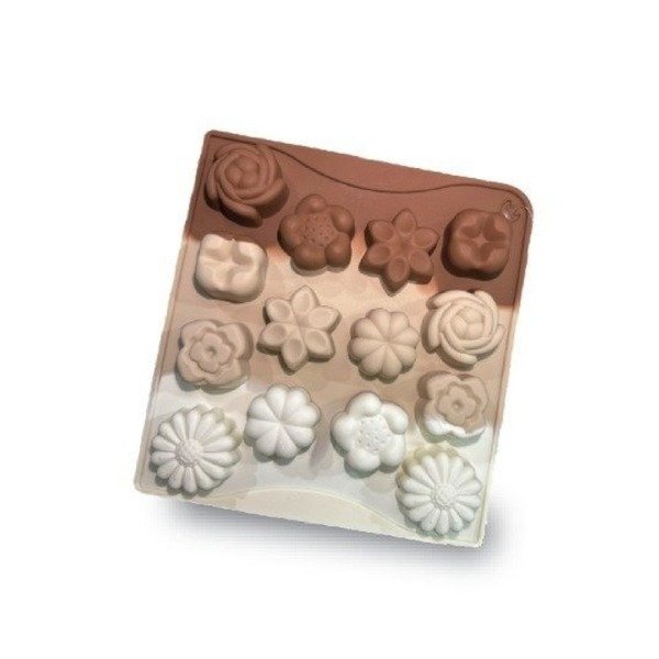 Producto - MOLDE CUADRADO FLORCITAS -4723-