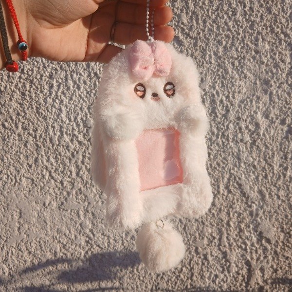 Producto - Holder conejito rosa