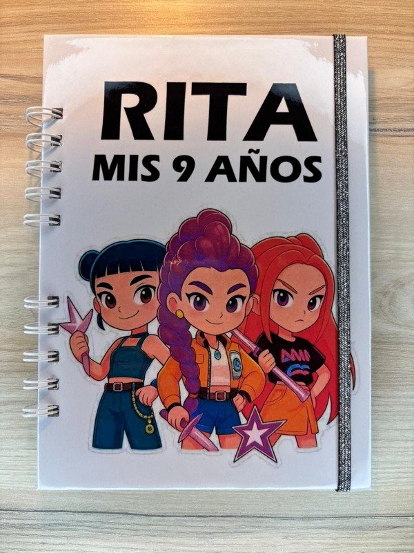 Producto - Cuaderno personalizado con nombre 2